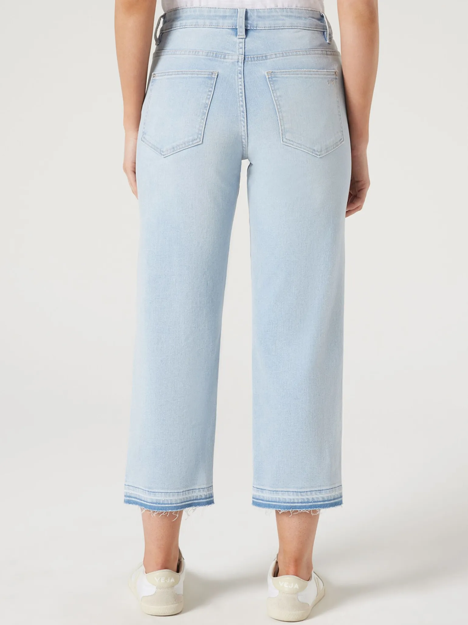 Annie Mid Waisted Straight Capri