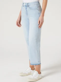 Annie Mid Waisted Straight Capri