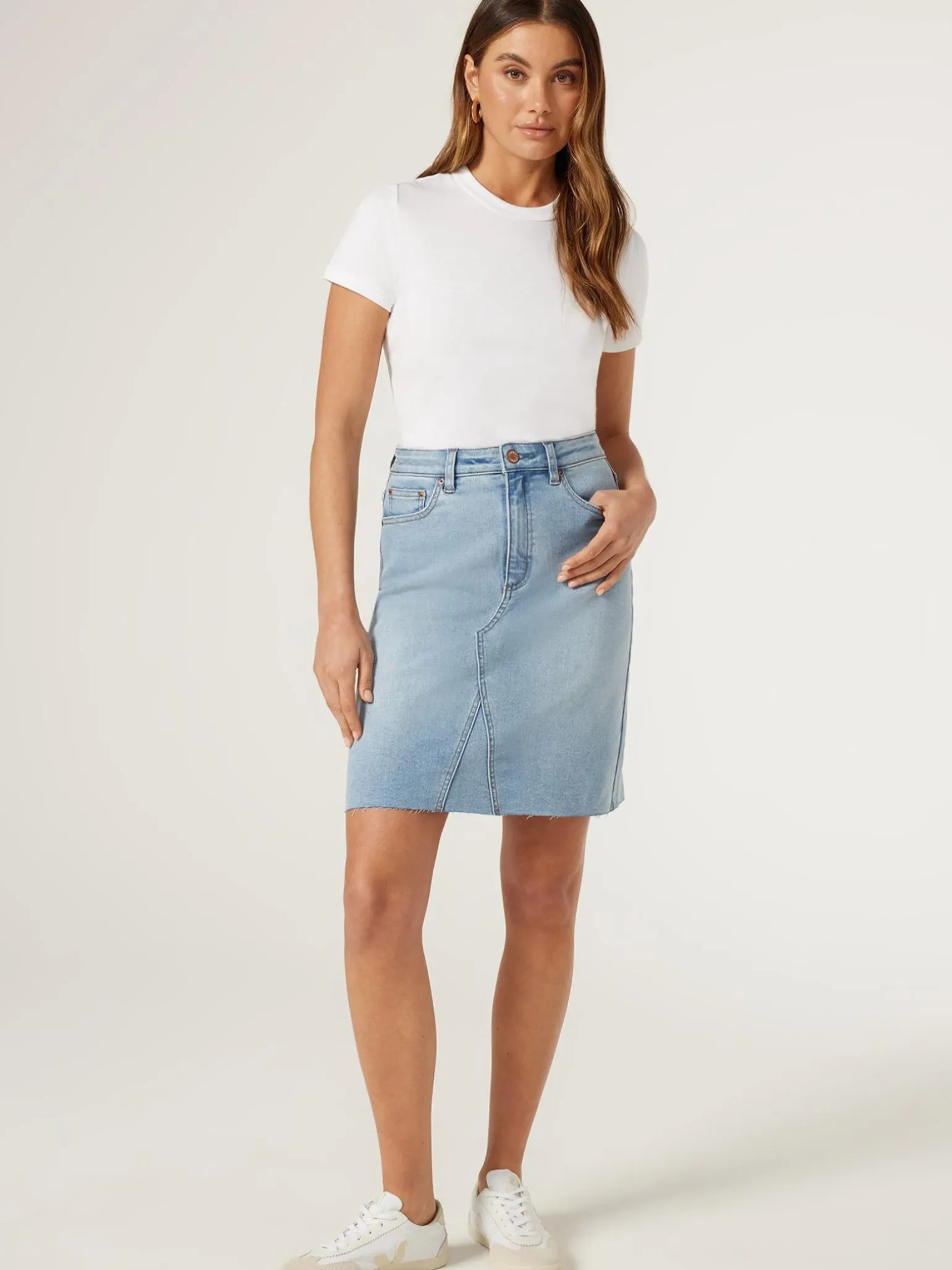 Aubrey Denim Skirt