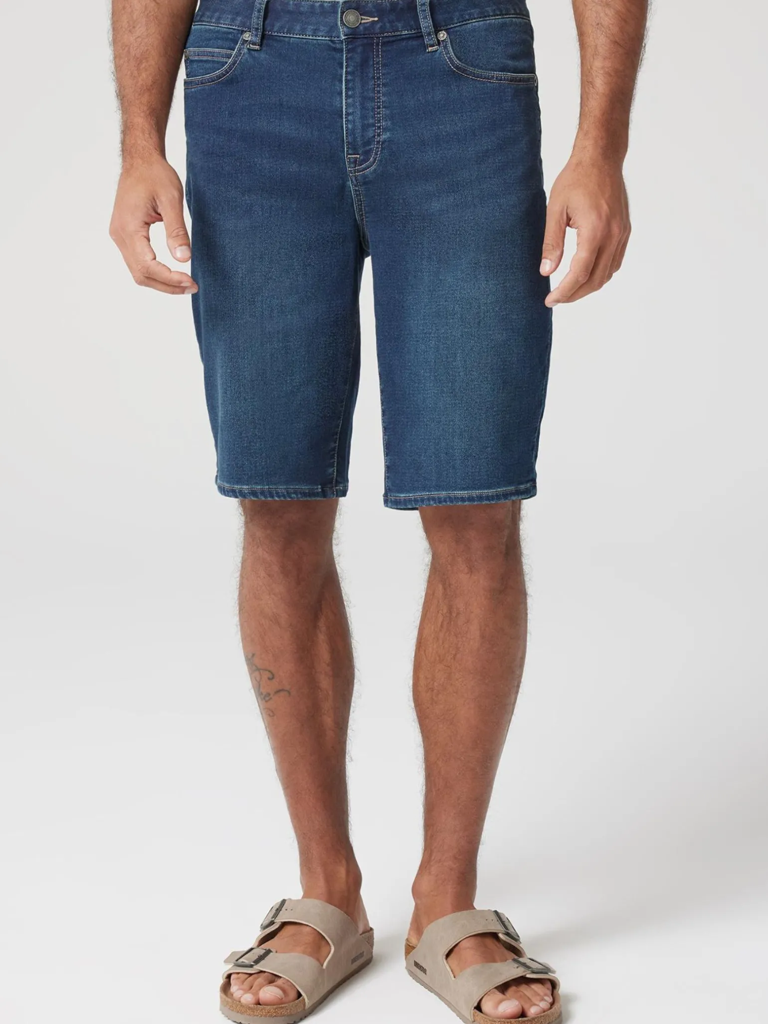 Caleb Knit Denim Short