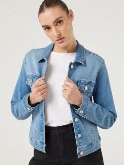 Classic Stretch Denim Jacket