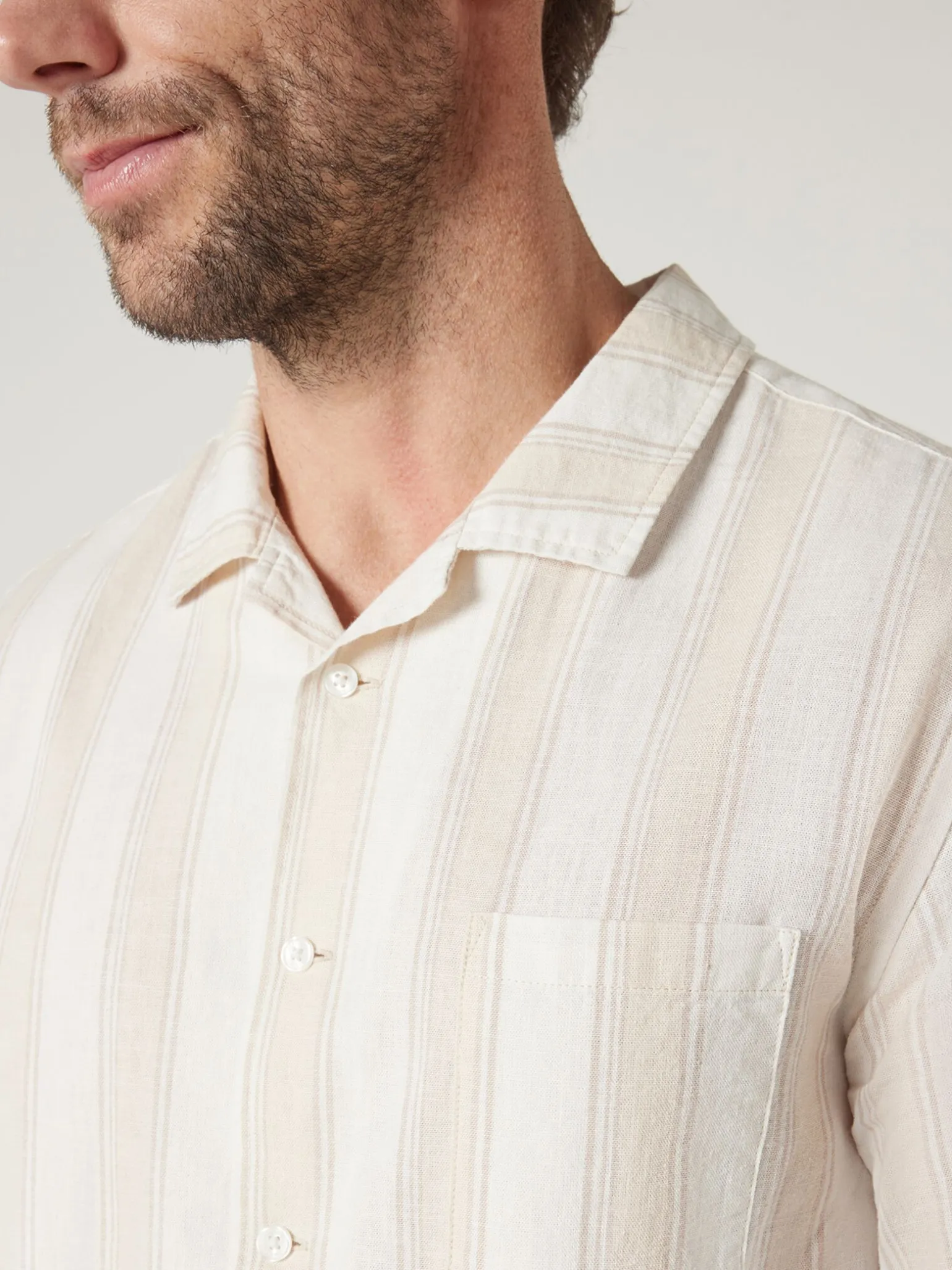 Cruz Stripe Resort Shirt