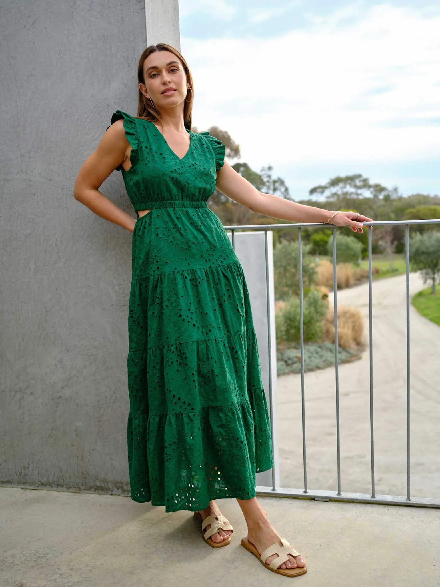 Emma Cut Out Maxi Dress