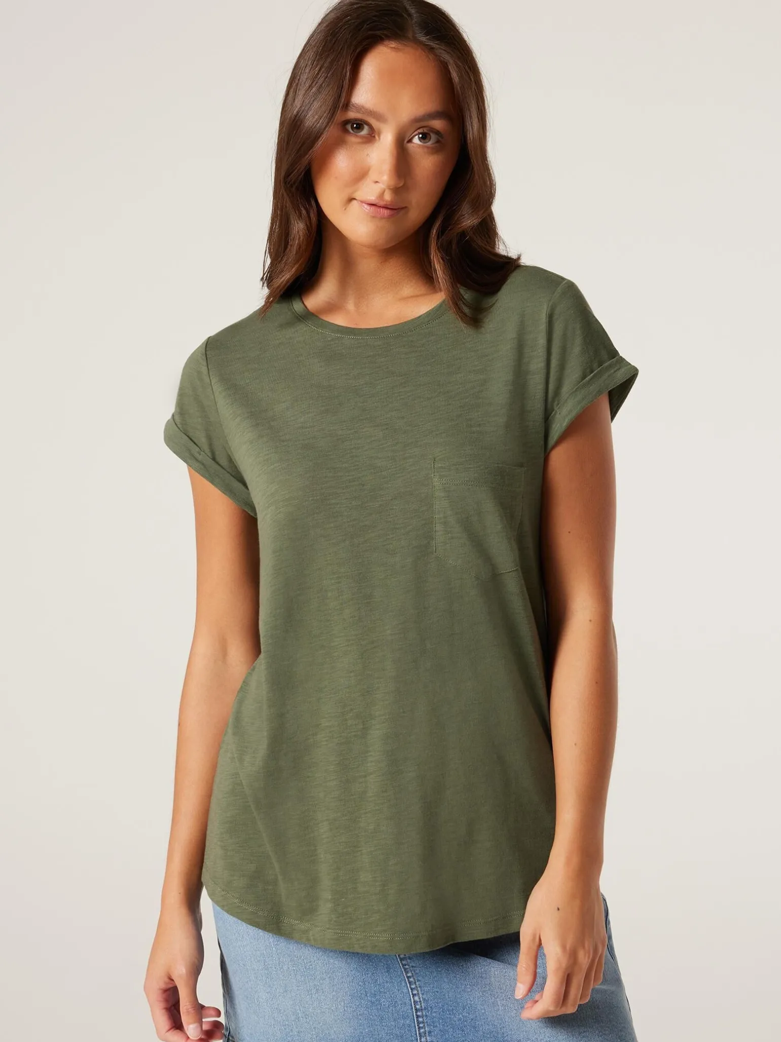 Essential Slub Pocket Tee