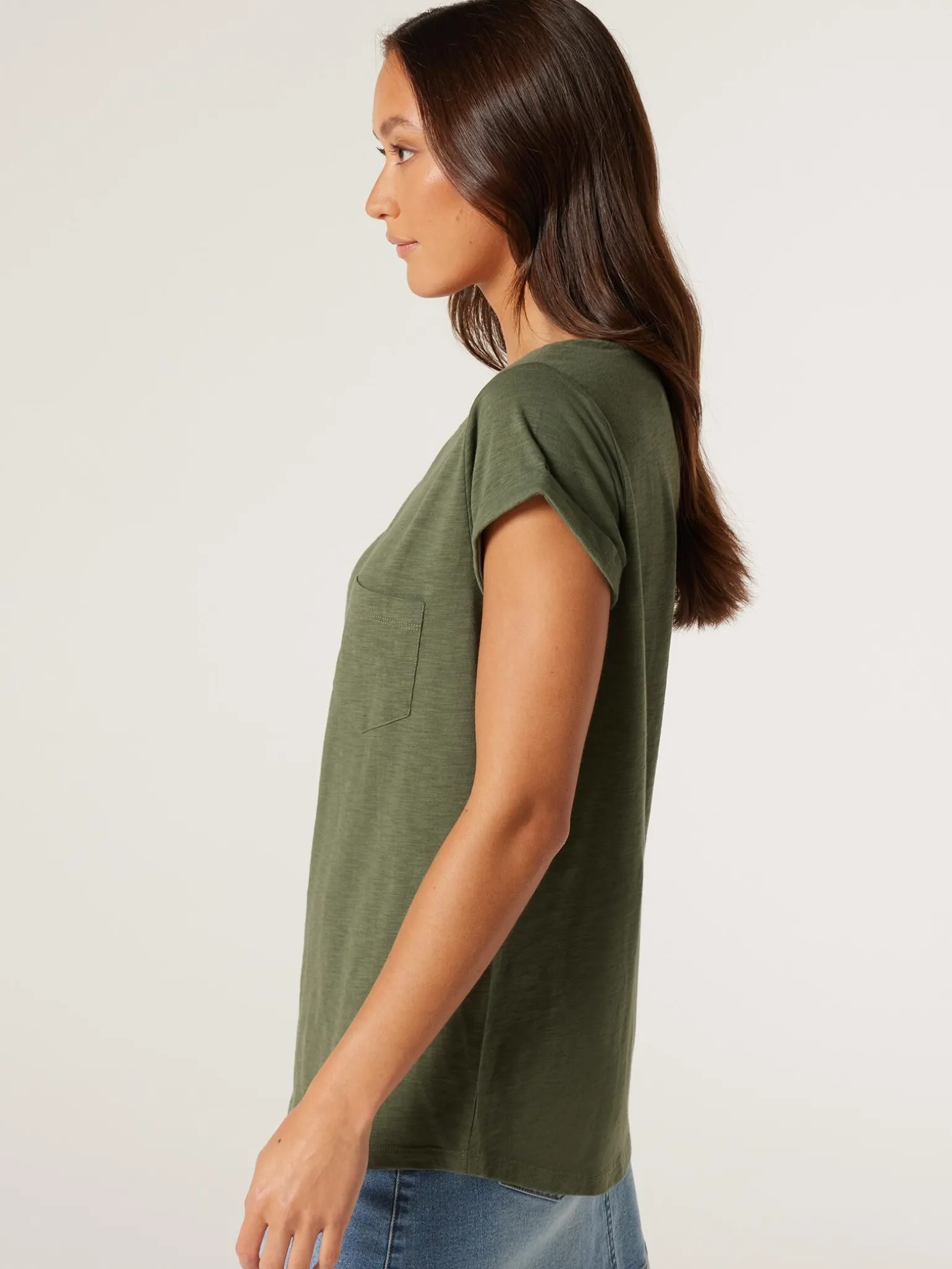 Essential Slub Pocket Tee