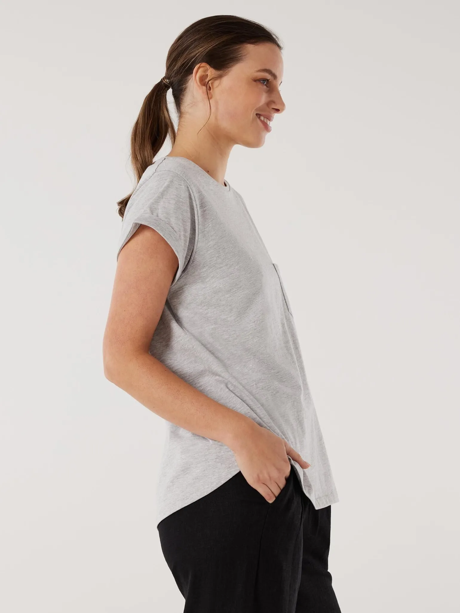 Essential Slub Pocket Tee