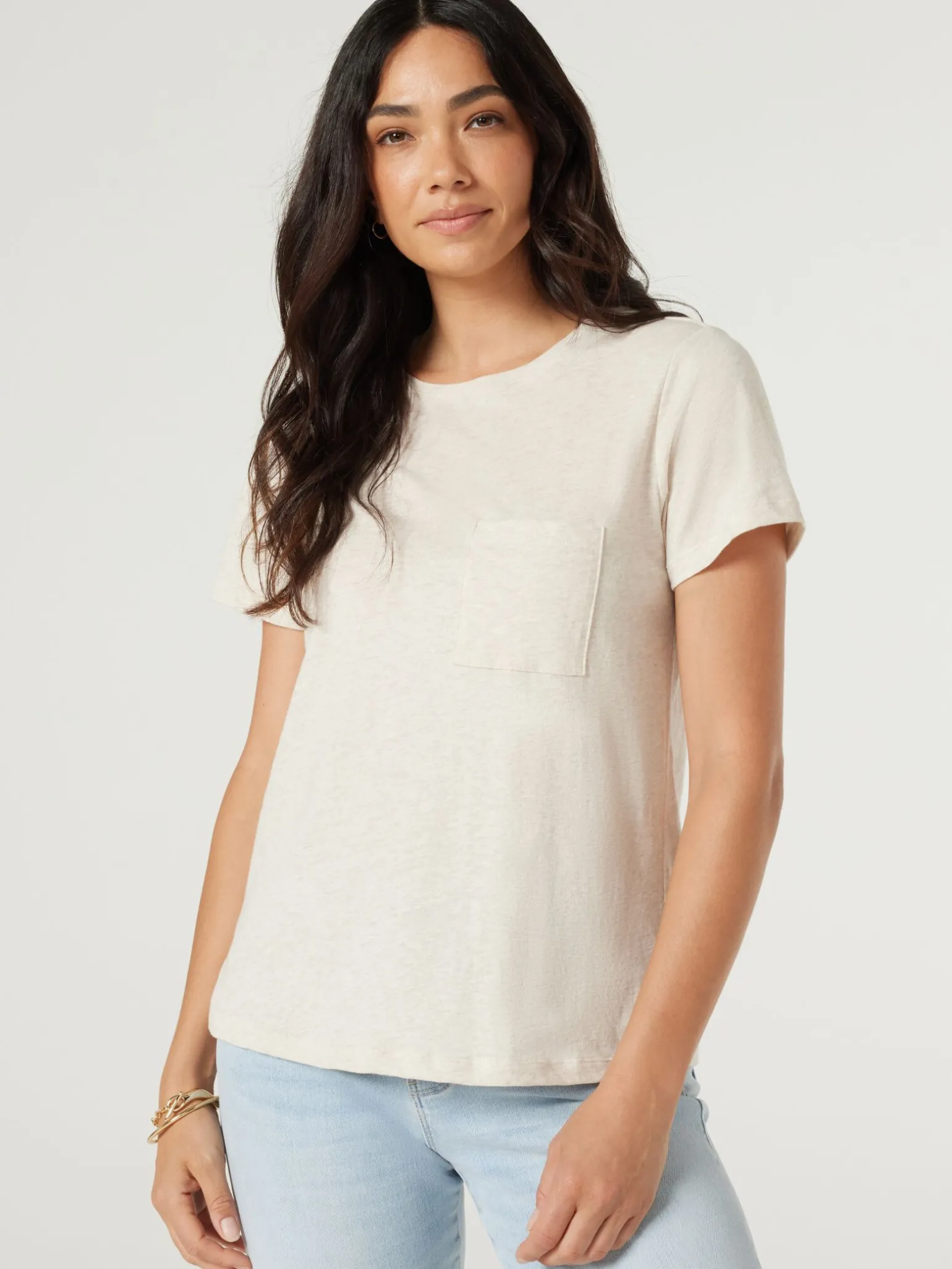 Essential Slub Pocket Tee