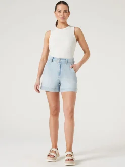 Georgia Tummy Trimmer Denim Short