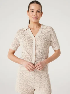 Halcyon Crochet Shirt