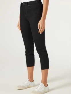 Kara Mid Waist Skinny Capri