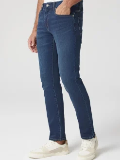 Knit Slim Straight Jeans