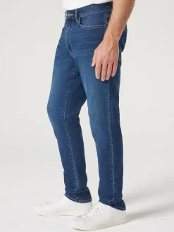 Knit Slim Tapered Jeans