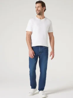 Knit Slim Tapered Jeans
