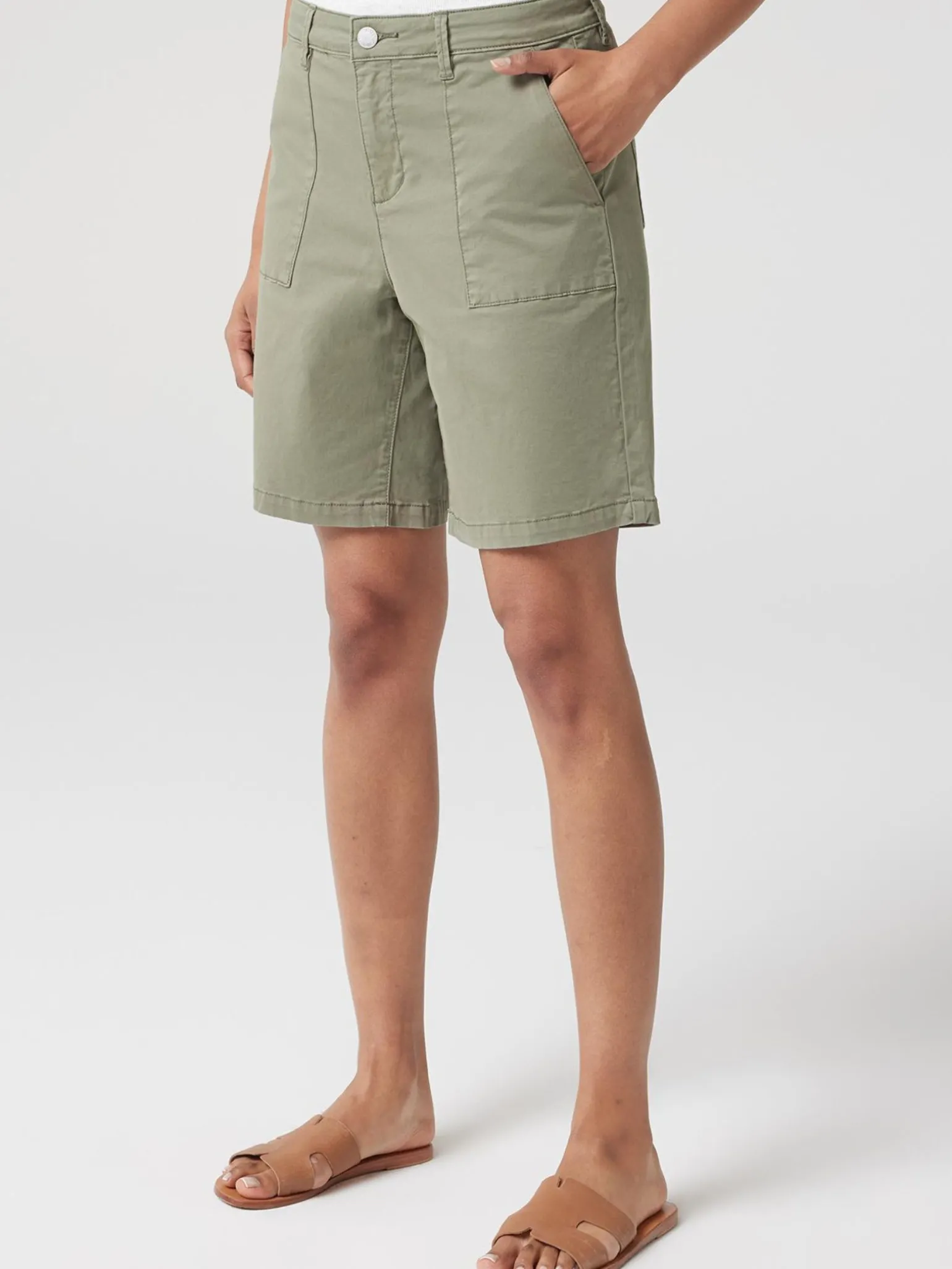 Libby Bermuda Denim Walk Short