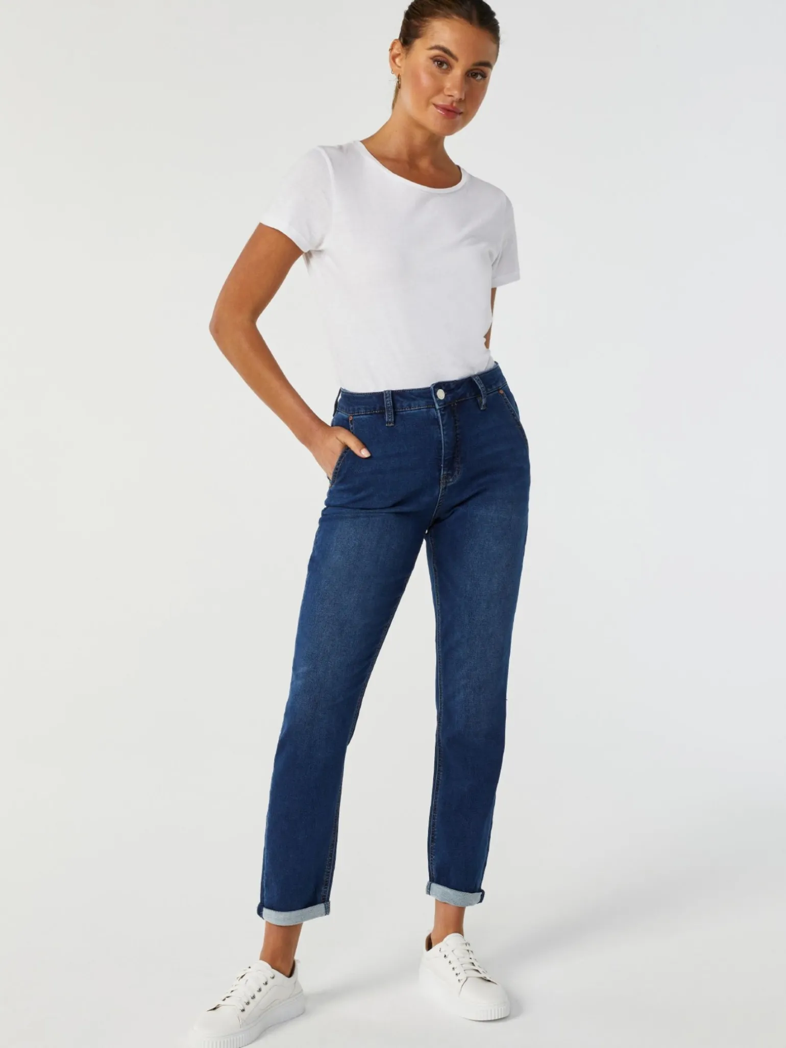 Louisa Slim Boyfriend Jeans