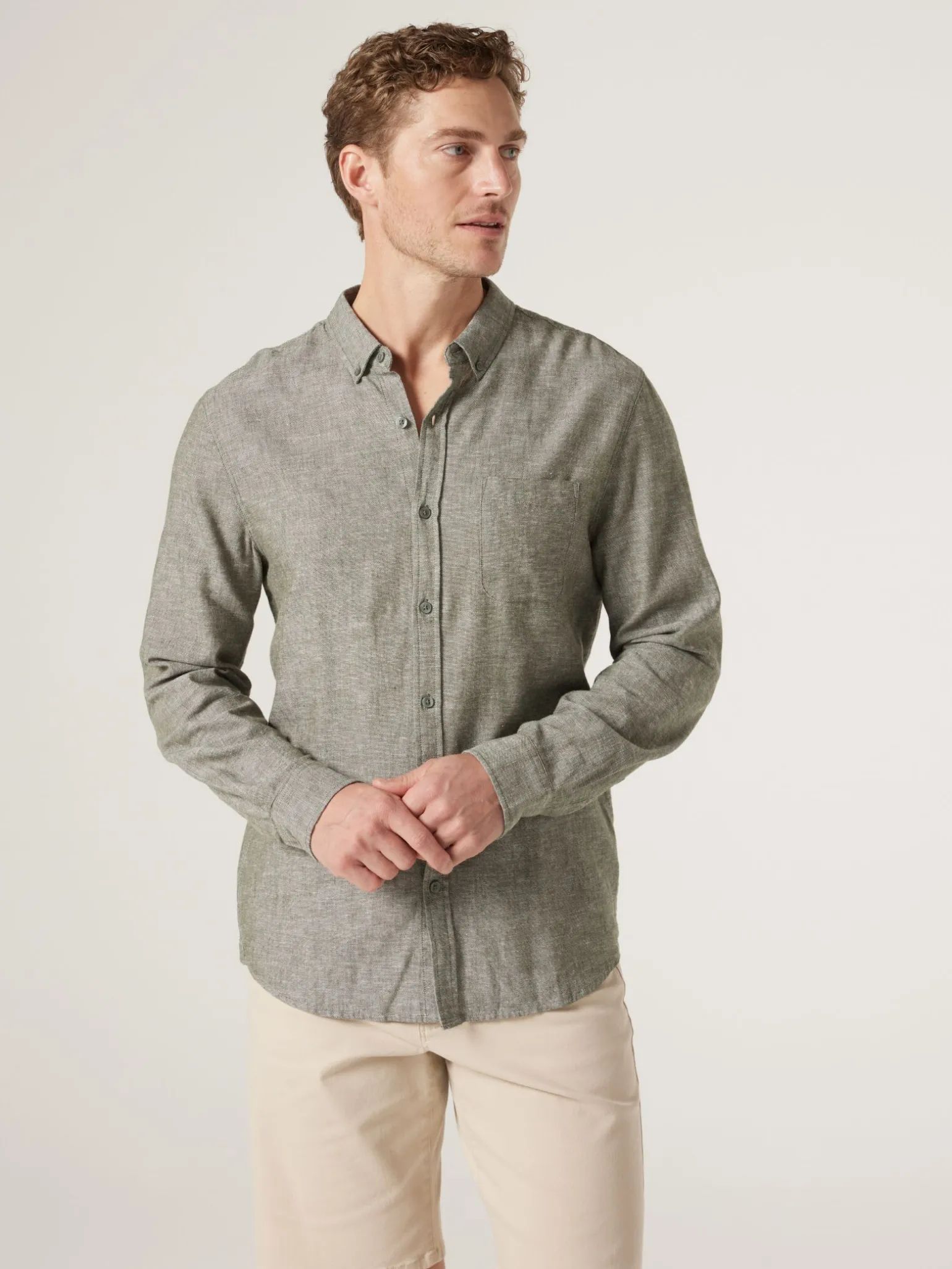 LS Brody Textured Shirt