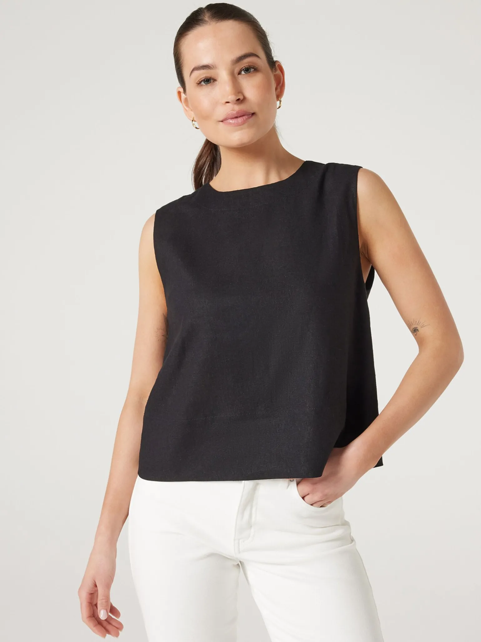 Maddy Linen Tank