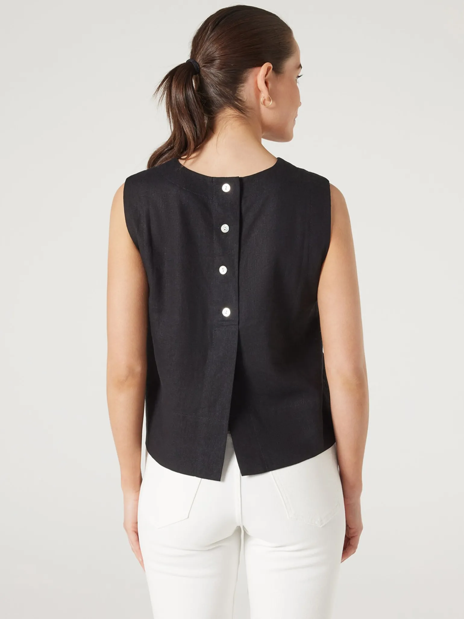 Maddy Linen Tank