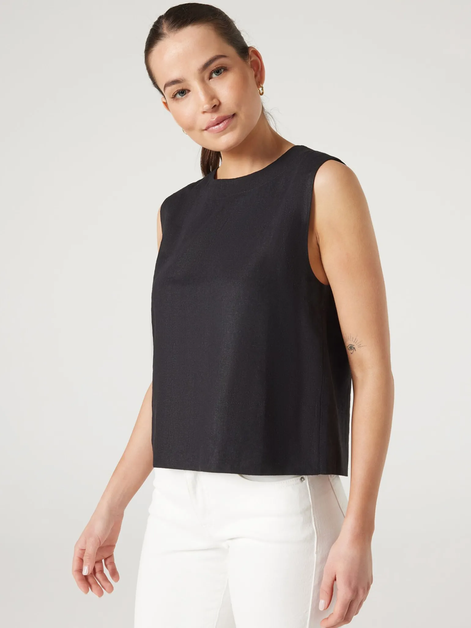 Maddy Linen Tank