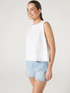 Maddy Linen Tank