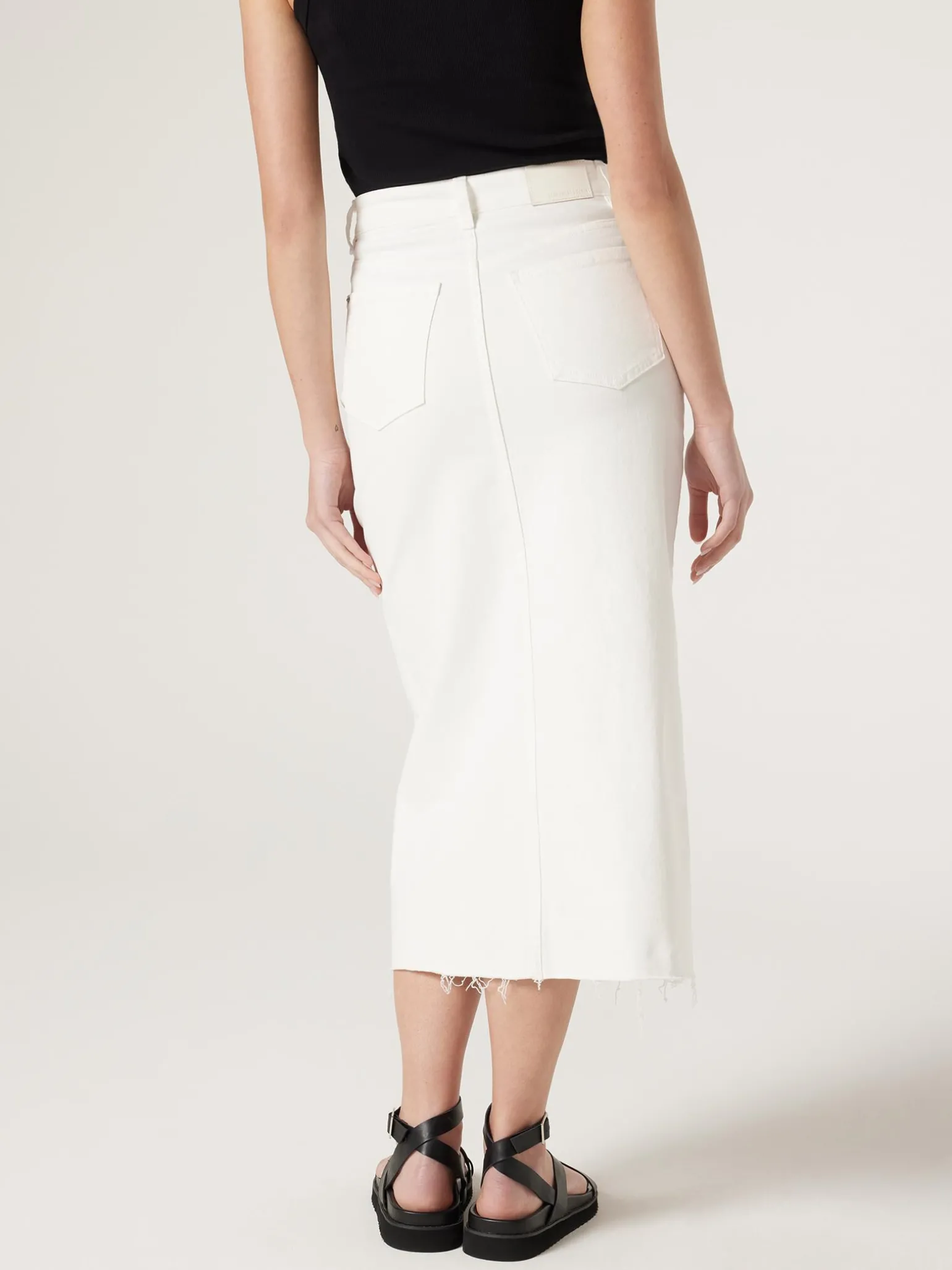Missy Denim Midi Skirt