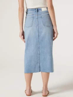 Missy Denim Midi Skirt