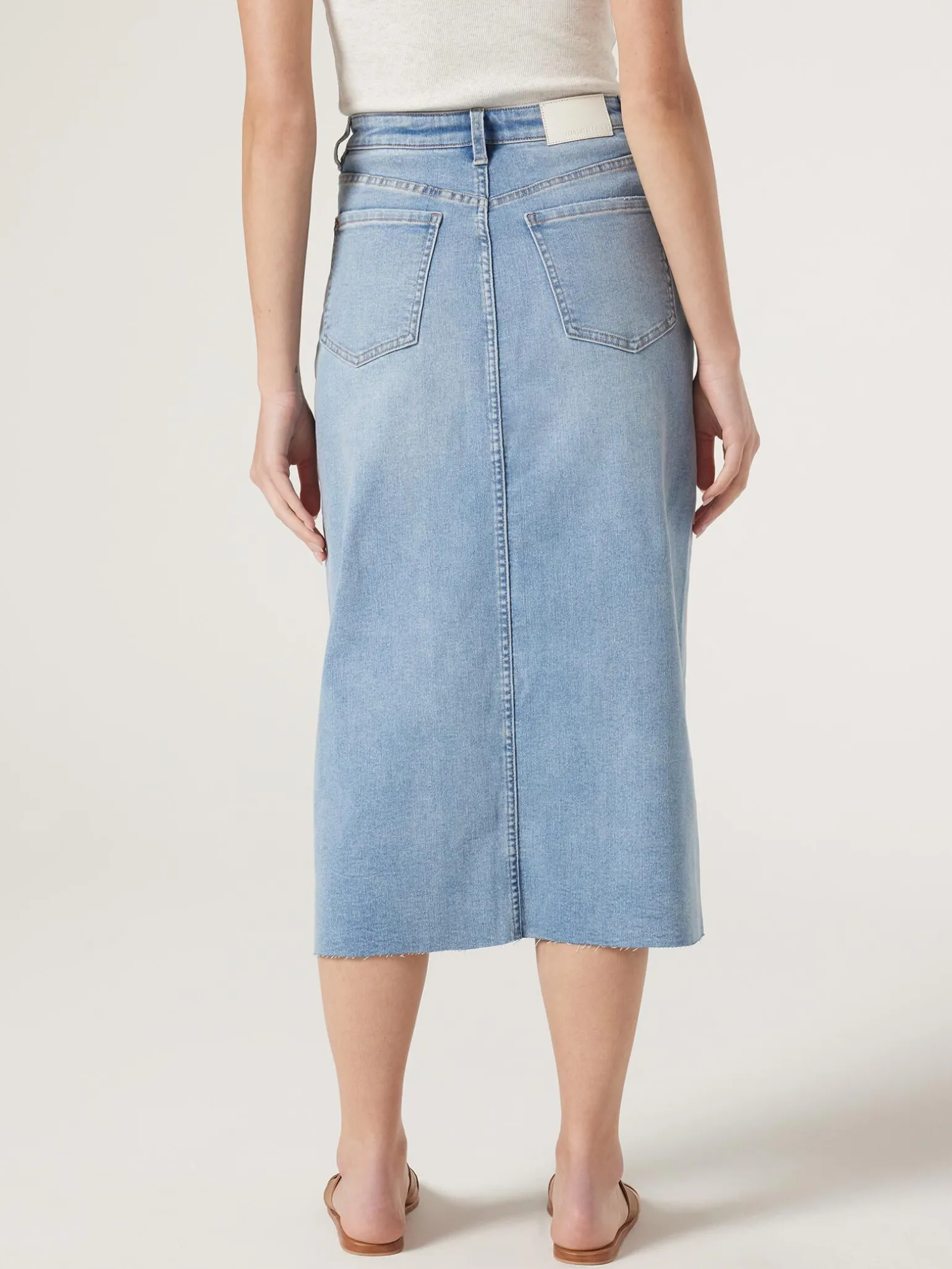 Missy Denim Midi Skirt