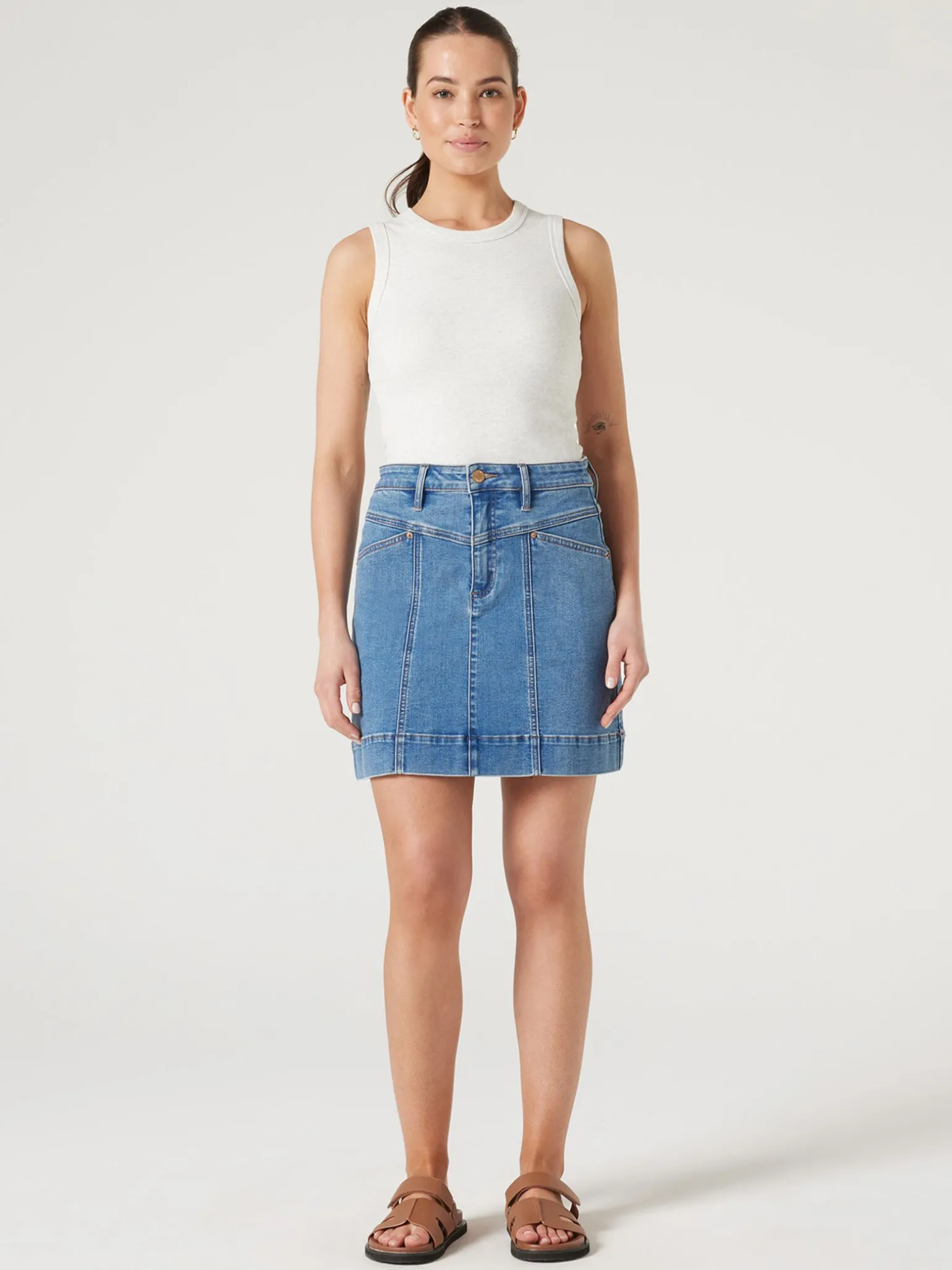 Nadia Denim Skirt