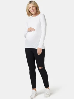Natalie Basic Long Slv Top