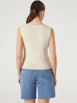 Penelope Button Thru Top