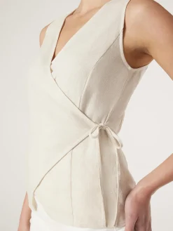 Rhodes Wrap Top