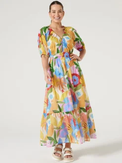 Shiloh Peasant Dress