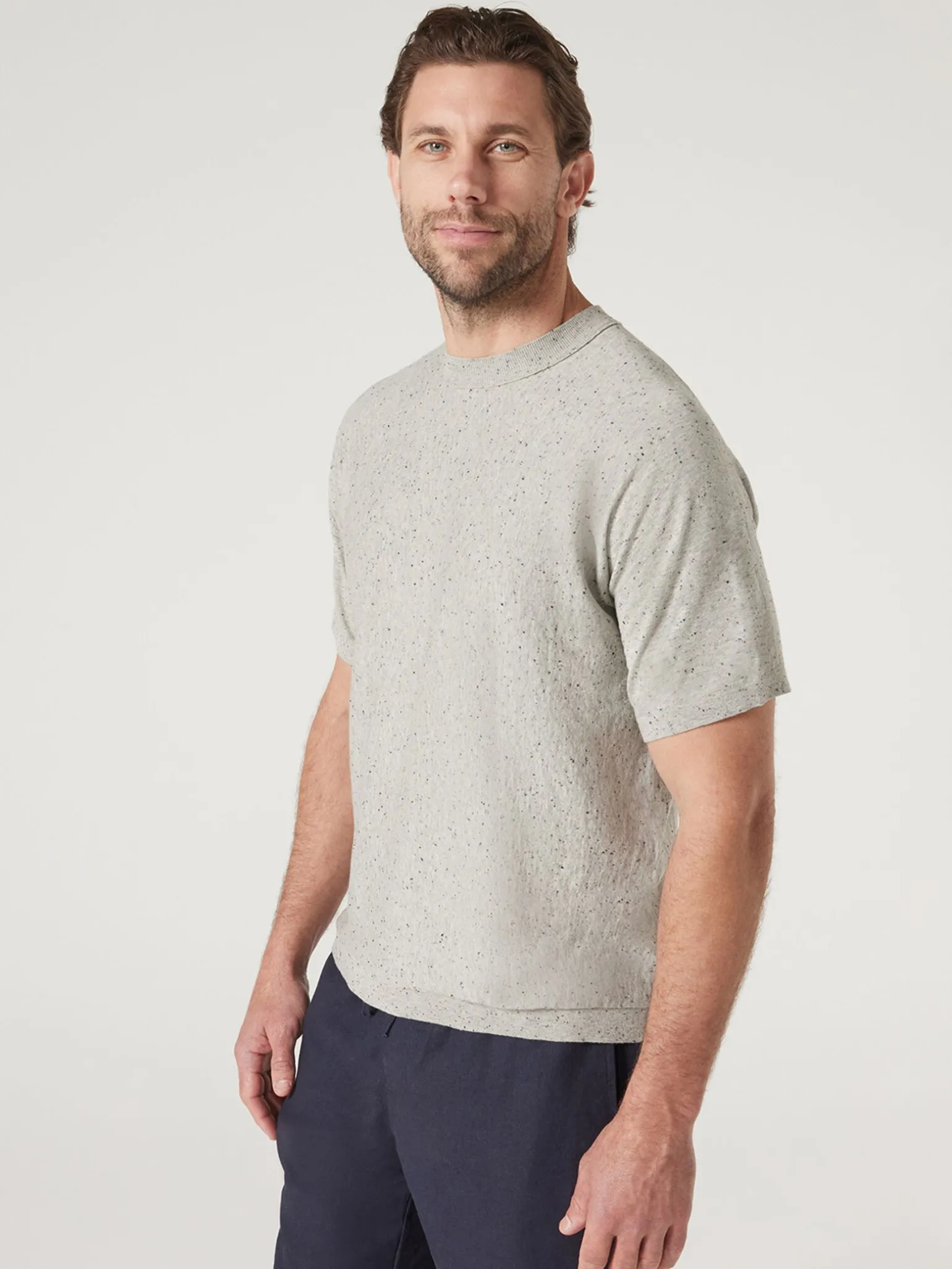 Short Sleeve Jackson Slub Knit Tee