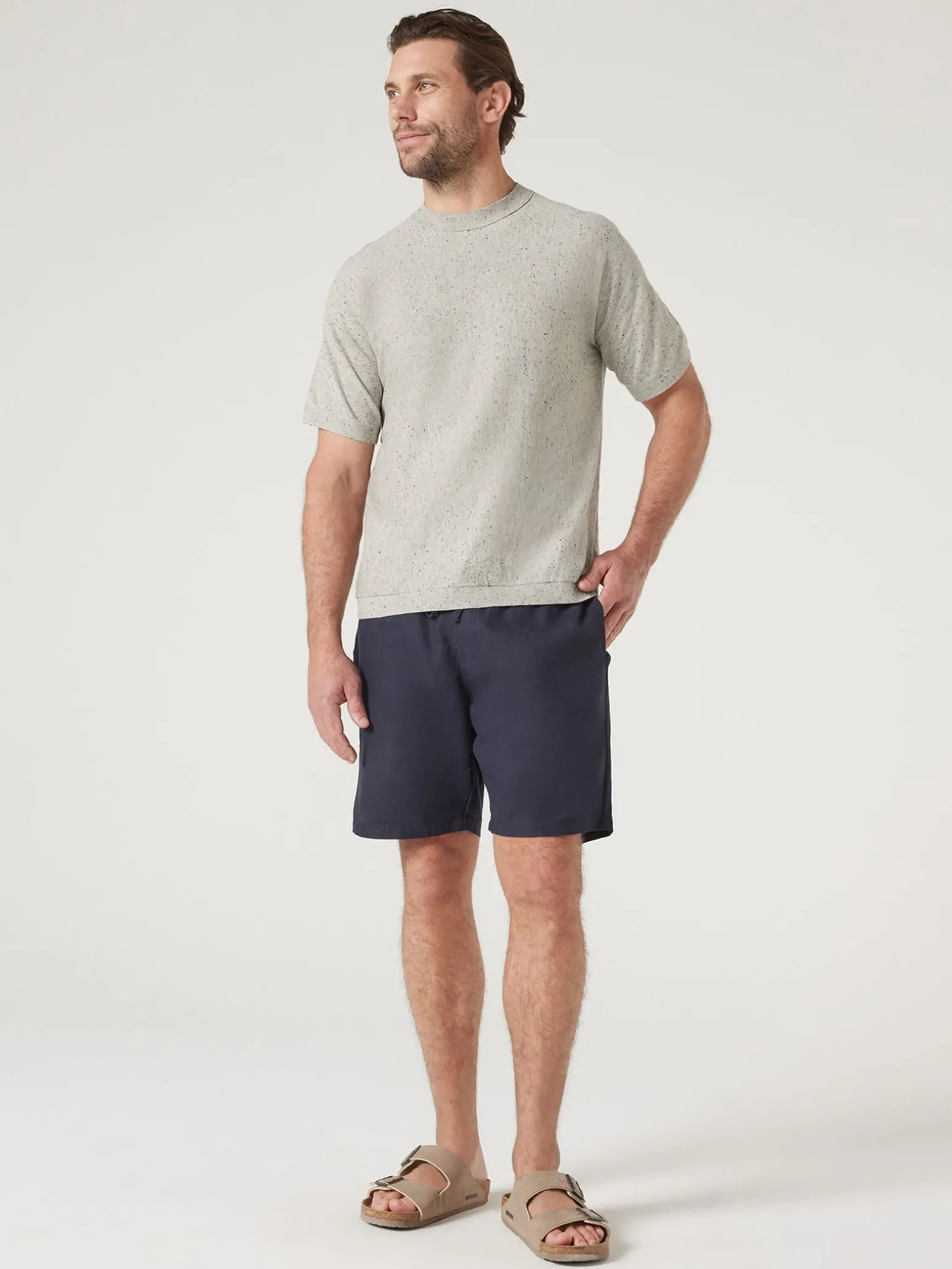 Short Sleeve Jackson Slub Knit Tee