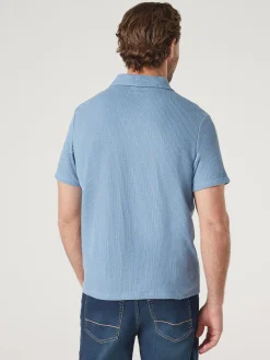 Short Sleeve Jasper Textured Polo