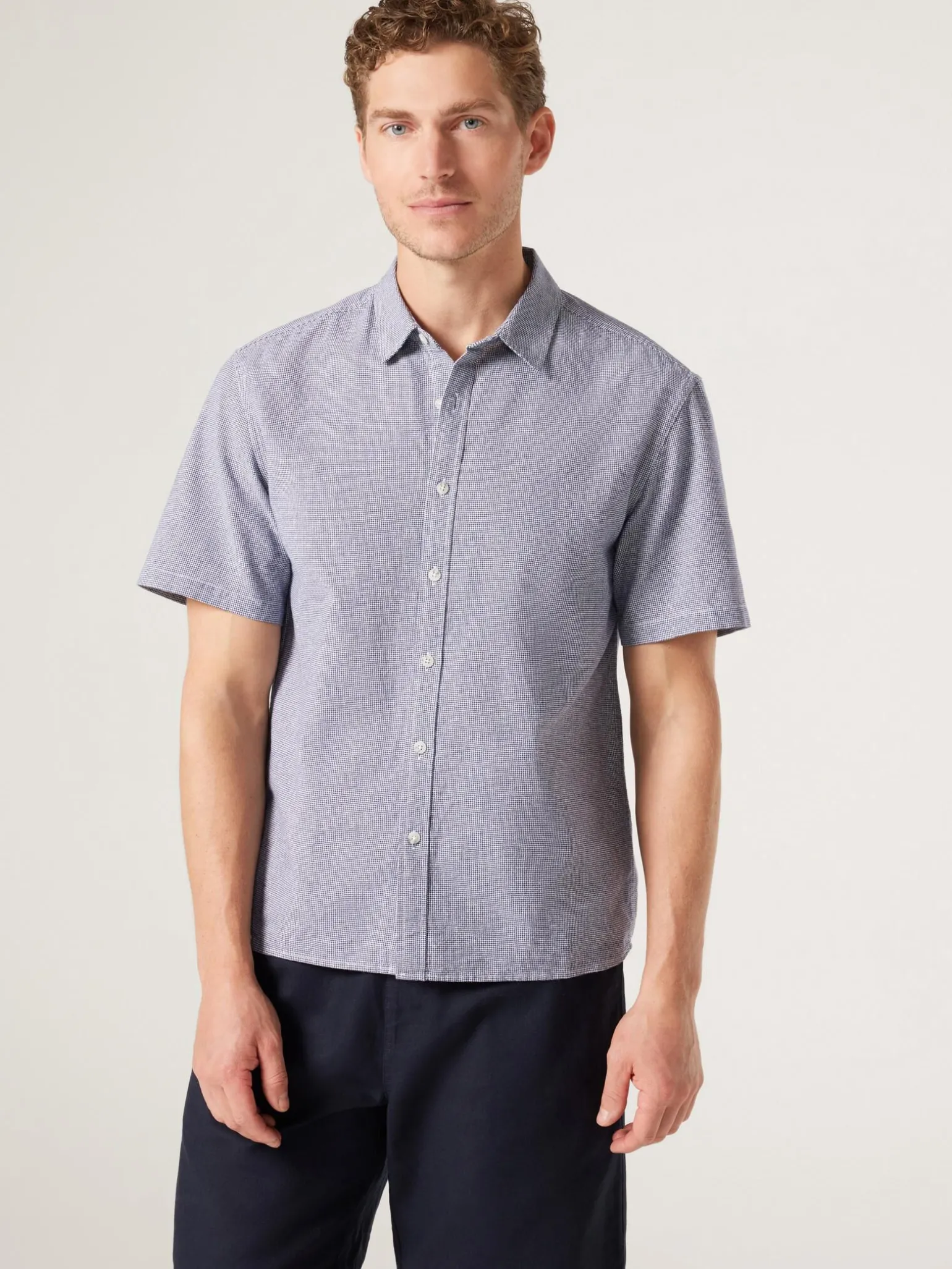 Short Sleeve Kai Textured Shirt