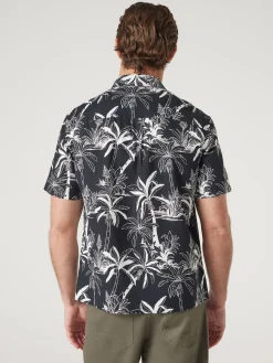 Short Sleeve Leon Print Shirt