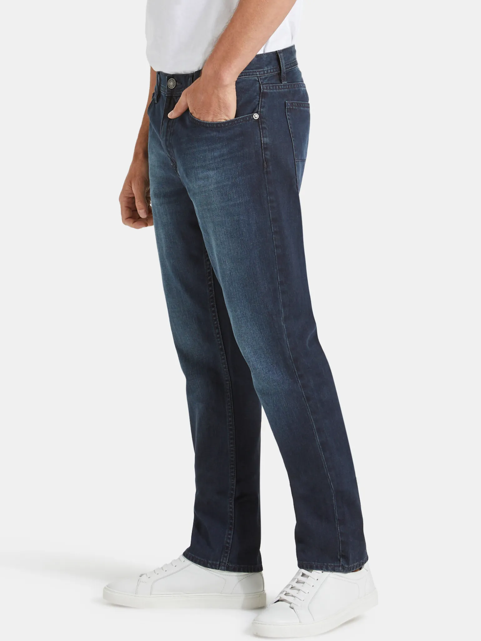 Slim Straight Jeans Storm Indigo