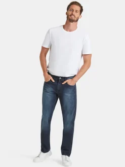 Slim Straight Jeans Storm Indigo