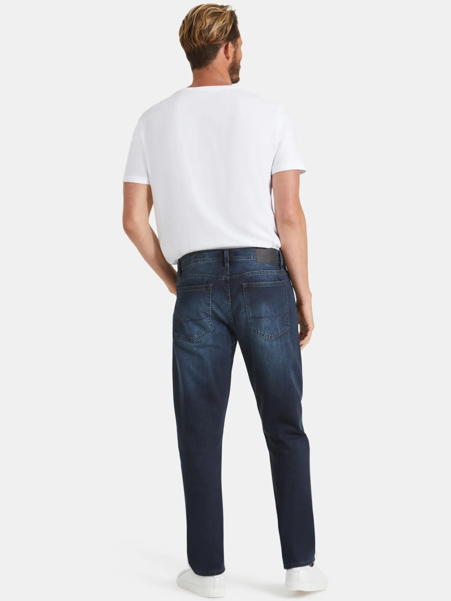 Slim Straight Jeans Storm Indigo