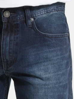 Slim Straight Jeans Storm Indigo