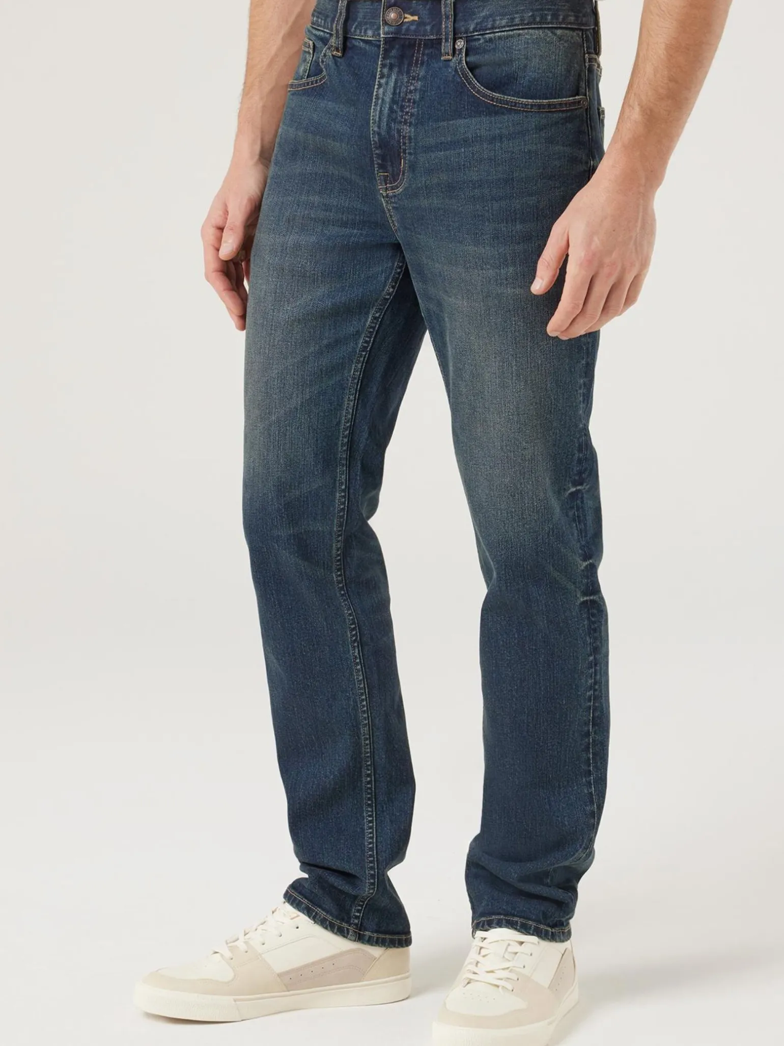 Slim Straight Jeans True Vintage