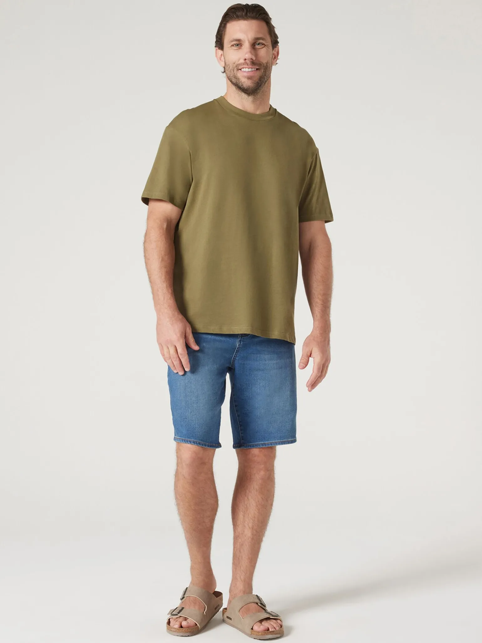SS Ace Relaxed Fit Basic Crew Tee