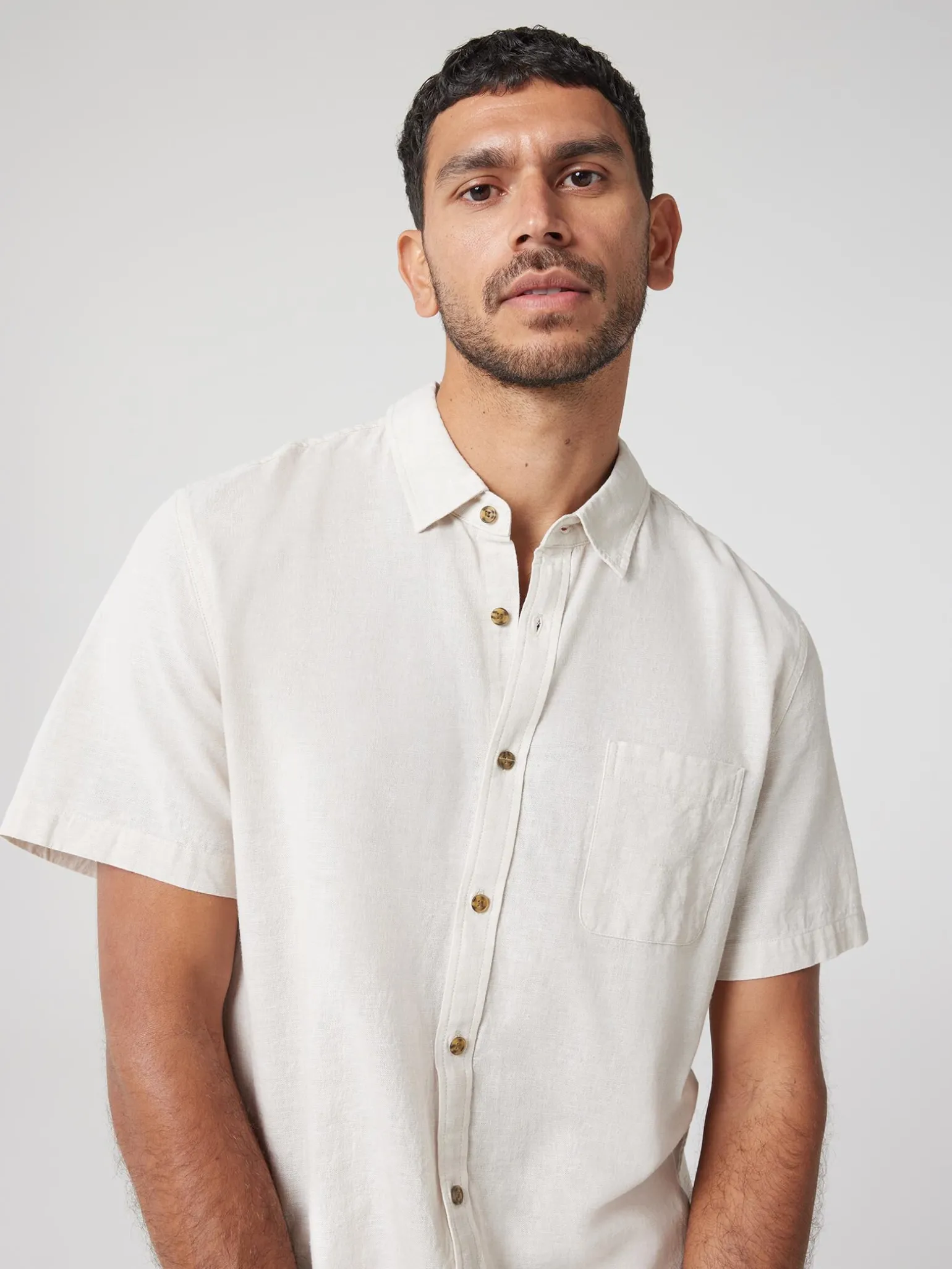 SS Wolf Textured Shirt