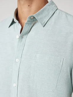 SS Wolf Textured Shirt