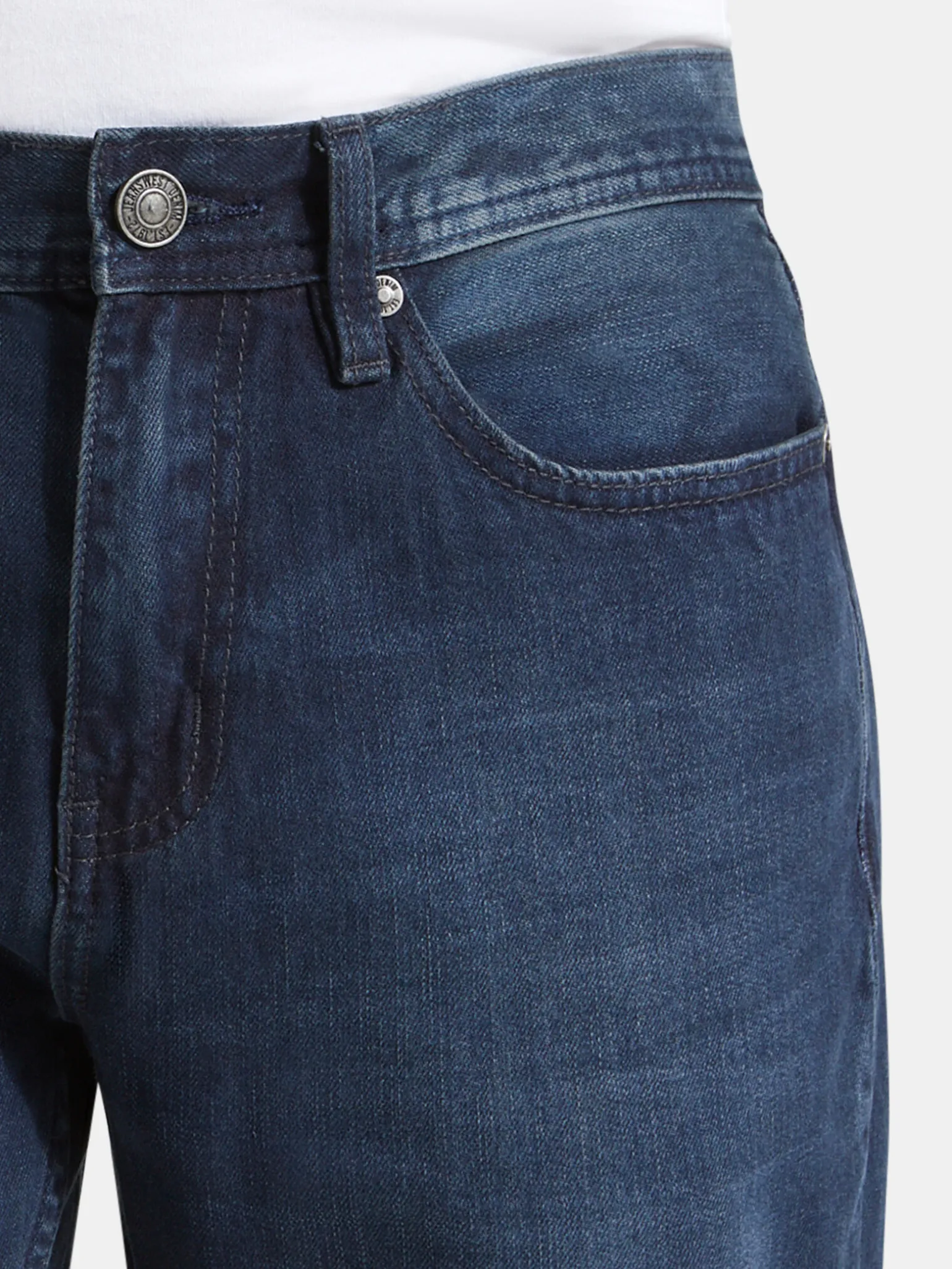Straight Leg Jeans Indigo Shadow