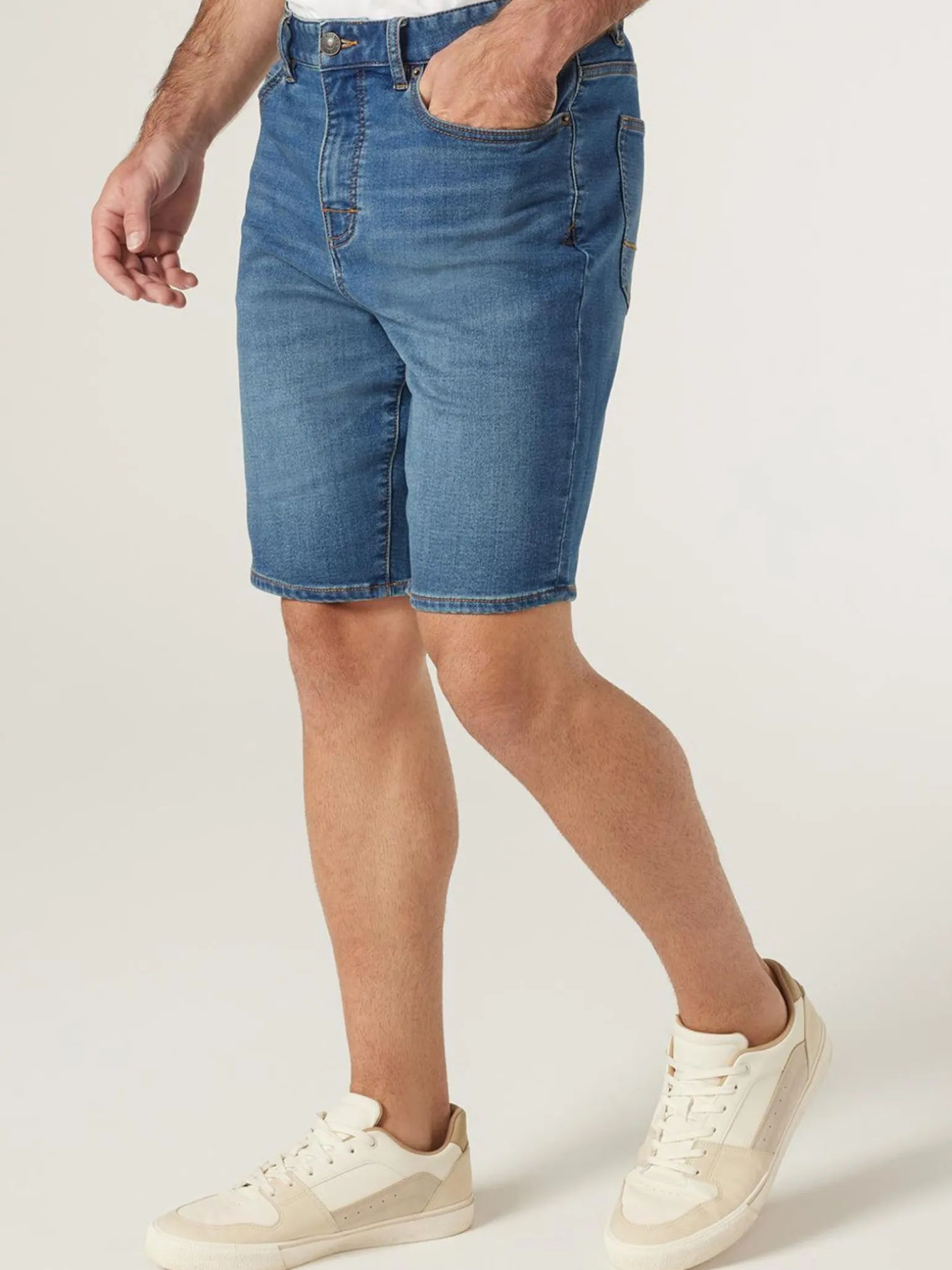 Terrence Knit Denim Short