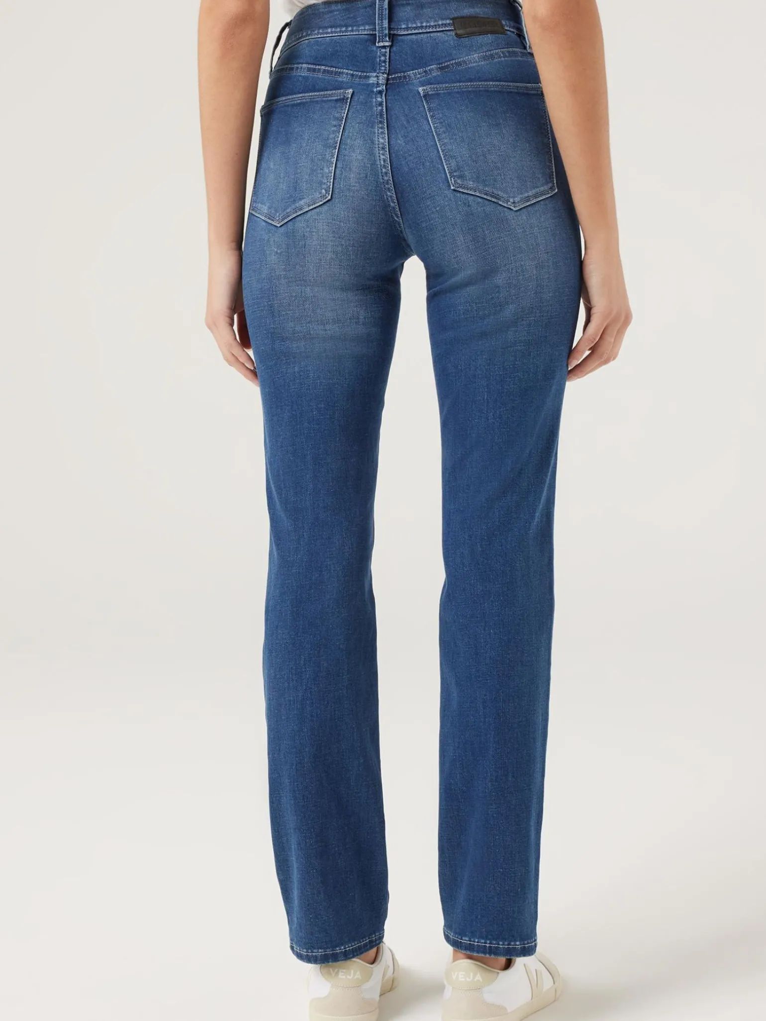 Tummy Trimmer Slim Straight Jeans