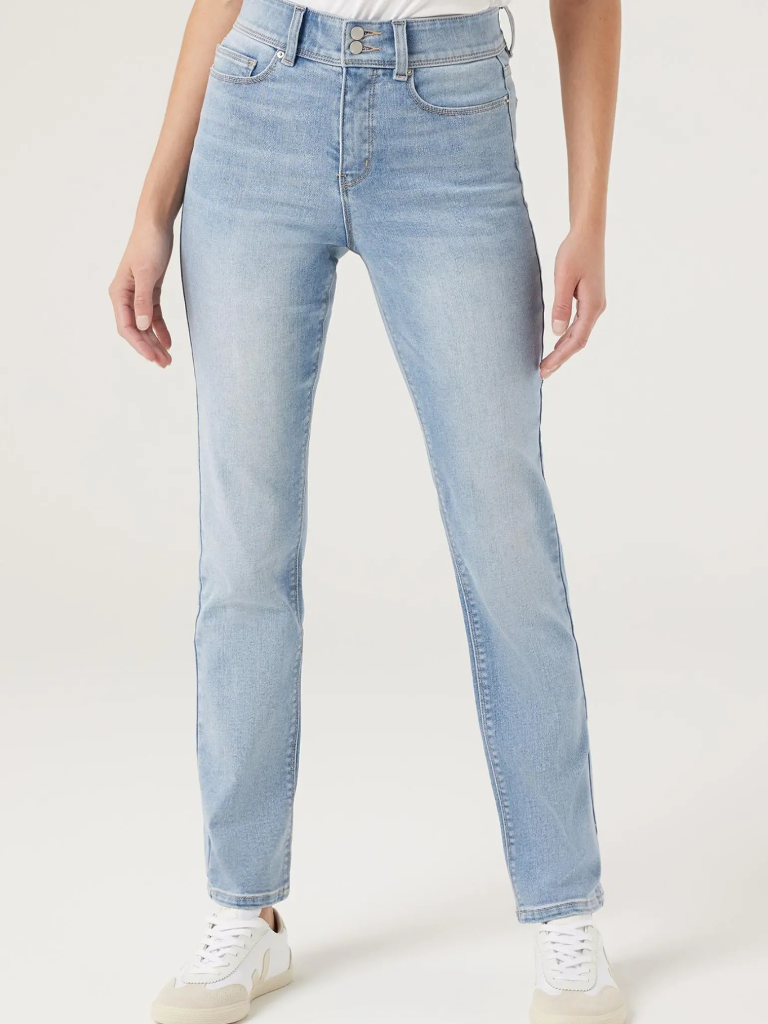 Tummy Trimmer Straight Jeans