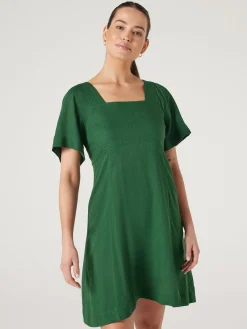 Victoria Flutter Sleeve Dress
